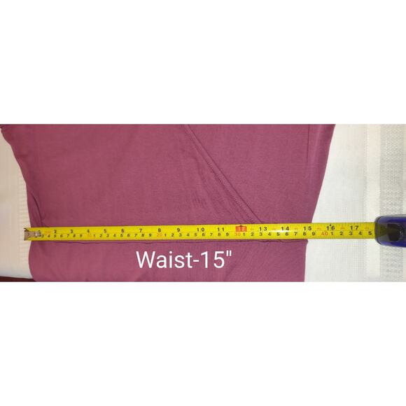 NWT Juicy Couture Tshirt Maxi Dress Sz L Lagenlook Ruffles Twilight Pink - Picture 12 of 13